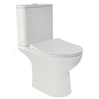 kombi WC TRIA (RIMLESS), vrátane nádržky a systému + SLIM sedátko soft-close OLKGTR00KRK48
