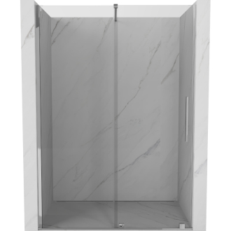 Mexen Velar posuvné sprchové dvere 130 cm, transparentné, chróm - 871-130-000-01-01
