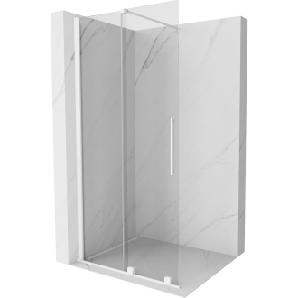 Mexen Velar Walk-in sprchová stena 70x200 cm, 8 transparent, biela 871-070-000-03-20