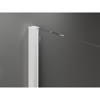 Mexen Velar Walk-in sprchová stena 70x200 cm, 8 transparent, biela 871-070-000-03-20