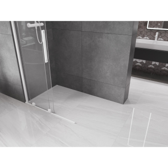 Mexen Velar Walk-in sprchová stena 70x200 cm, 8 transparent, biela 871-070-000-03-20