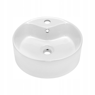 Invena RONDI CE-20-001-W Umývadlo na dosku 41 cm