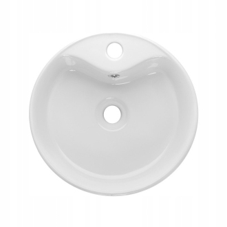 Invena RONDI CE-20-001-W Umývadlo na dosku 41 cm