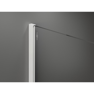 Mexen Kioto Walk-in sprchová stena 155x200 cm, transparent 8, biela 800-155-101-20-00
