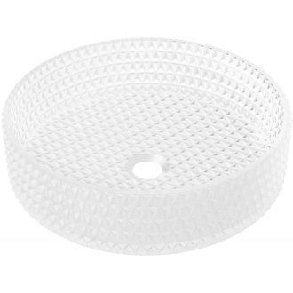 Mexen Aura sklenené umývadlo na dosku 39 x 39 cm, matné sklo - 24013930