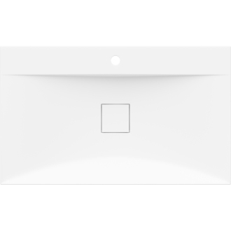 Mexen Poli umývadlo na dosku z konglomerátu 1/O 80 x 48 cm, biela - 23028001