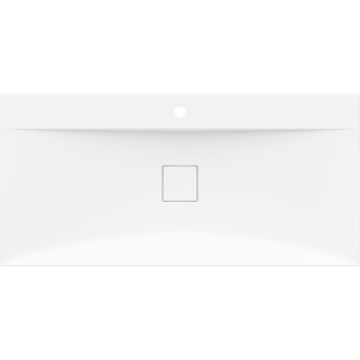 Mexen Poli umývadlo na dosku z konglomerátu 1/O 100 x 48 cm, biela - 23021001