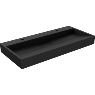 Mexen Ava umývadlo na dosku z konglomerátu 2/O 100 x 46 cm, čierna - 23011072