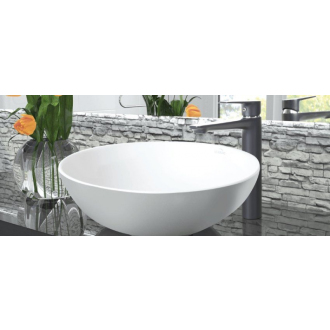 Invena DOKOS CE-19-001-C Umývadlo na dosku 40cm, biela mat