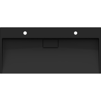 Mexen Ava umývadlo na dosku z konglomerátu 2/O 100 x 46 cm, čierna - 23011072