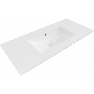 Mexen Atena drez zapustený do dosky 101 x 46 cm, biela - 25011000
