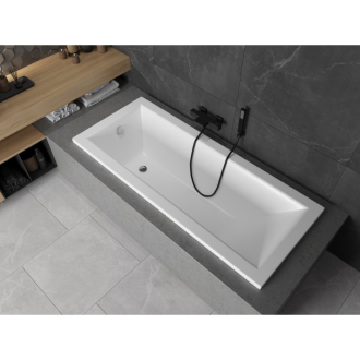 Mexen Cubik obdĺžniková vaňa 140 x 70 cm, biela - 55031407000