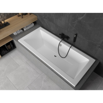 Mexen Cube obdĺžniková vaňa 160 x 70 cm, biela - 55051607000