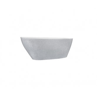 GOYA 1600x700 mm, biela farba VANSAL16W vaňa voľne stojaca z liateho mramoru
