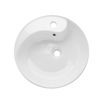 Invena AFRODYTA CE-25-001-W Umývadlo na dosku 45 cm