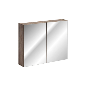 Comad SANTA FE OAK 84-80-A-2D zrkadlová skrinka, 80x17x65cm
