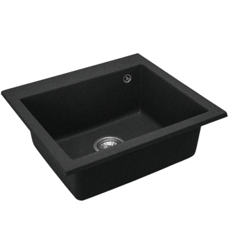 Kuchynský drez REA WEST XL black METALLIC
