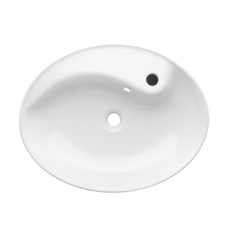 Invena AFRODYTA CE-27-001-W Umývadlo na dosku 45 cm