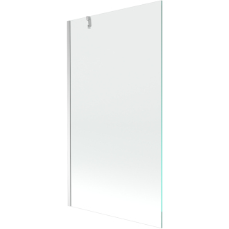 Mexen Next vaňová zástena jednokrídlová 90x150 cm, transparent, chróm 895-090-000-00-00-01