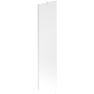 Mexen Next vaňová zástena jednokrídlová 50 x 150 cm, mráz, biela - 895-050-000-00-30-20