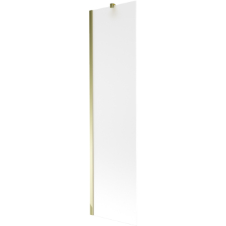 Mexen Next vaňová zástena jednokrídlová 50 x 150 cm, mráz, zlatá - 895-050-000-00-30-50
