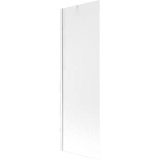 Mexen Next vaňová zástena jednokrídlová 60 x 150 cm, mráz, biela - 895-060-000-00-30-20