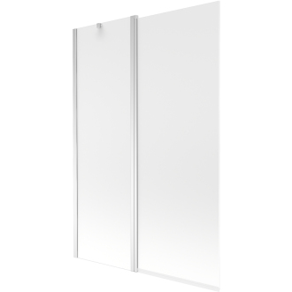 Mexen Flip vaňová zástena jednokrídlové 120 x 150 cm, mráz, chróm - 894-120-101-01-30