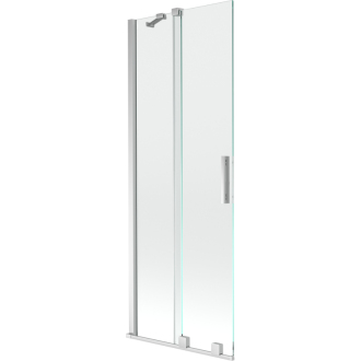 Mexen Velar 2-krídla vaňová zástena posuvná 70 x 150 cm, transparentná, chróm - 896-070-000-01-01