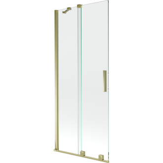 Mexen Velar 2-krídla vaňová zástena posuvná 85 x 150 cm, transparentná, zlatá - 896-085-000-01-50