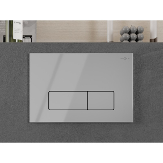 Mexen Fenix 13 Slim splachovacie tlačidlo, lesklý chróm - 601301