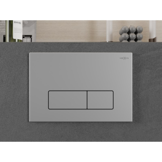Mexen Fenix 13 Slim splachovacie tlačidlo, matný chróm - 601302