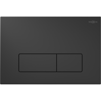 Mexen Fenix 13 Slim splachovacie tlačidlo, matná čierna - 601303