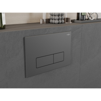 Mexen Fenix 13 Slim splachovacie tlačidlo, pištoľová šedá - 601366