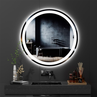 REA Zrkadlo LED 50cm BAS HOM-05517