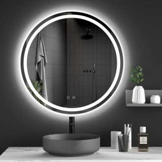 REA Zrkadlo LED 50cm BAS HOM-05517