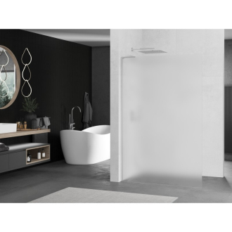 Mexen Kyoto L Walk-in sprchová stena 100 x 200 cm, mráz, chróm - 800-100-103-01-30