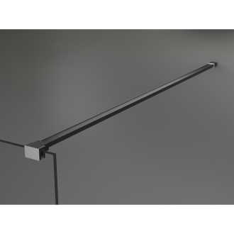 Mexen Kioto Walk-in sprchová stena 70x200 cm, mráz 8, šedá kartáčovaná 800-070-101-66-30