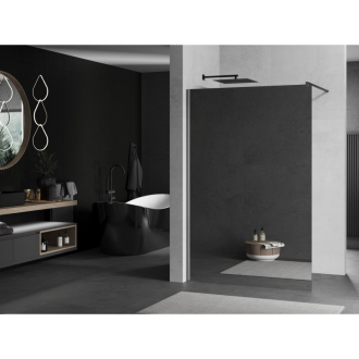 Mexen Kioto Walk-in sprchová stena 80x200 cm, 8 zrkadlo, kov 800-080-101-95-50