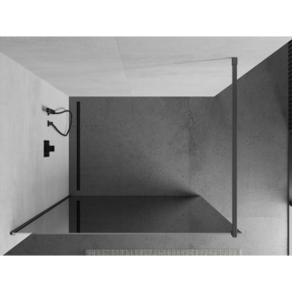 Mexen Kioto Walk-in sprchová stena 80x200 cm, 8 zrkadlo, kov 800-080-101-95-50