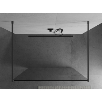Mexen Kioto voľne stojaca sprchová stena 120x200 cm, 8 transparent, kov 800-120-002-95-00