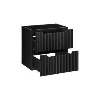 Comad NOVA BLACK D2 82-60-2S Kúpeľňová skrinka, šuplíky 60cm