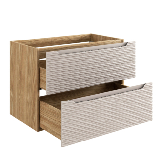 Comad OCEAN BEIGE 82-80-2S Kúpeľňová skrinka, šuplíky 80cm