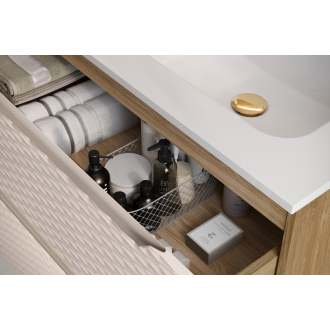 Comad OCEAN BEIGE 82-80-2S Kúpeľňová skrinka, šuplíky 80cm