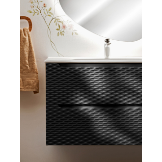 Comad OCEAN BLACK 82-120-2S Kúpeľňová skrinka, dvierka 120cm