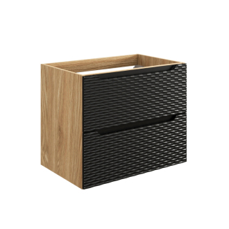 Comad OCEAN BLACK 82-70-2S Kúpeľňová skrinka, šuplíky 70cm
