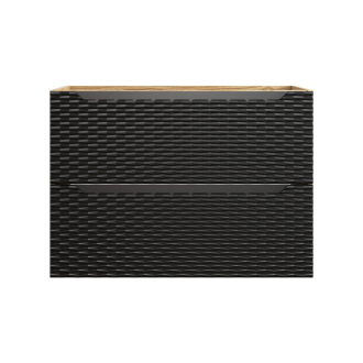 Comad OCEAN BLACK 82-80-2S Kúpeľňová skrinka, šuplíky 80cm
