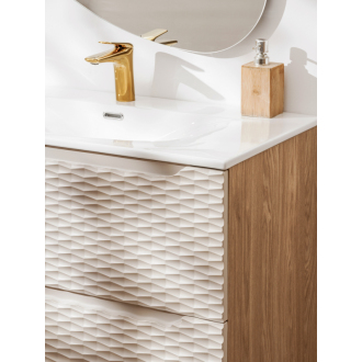 Comad OCEAN BEIGE 82-60-2S Kúpeľňová skrinka, šuplíky 60cm