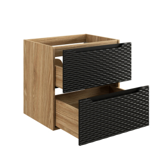 Comad OCEAN BLACK 82-60-2S Kúpeľňová skrinka šuplíky 60cm