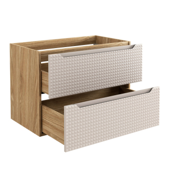 Comad LUXOR BEIGE 82-80-2S Kúpeľňová skrinka, šuplíky 80cm