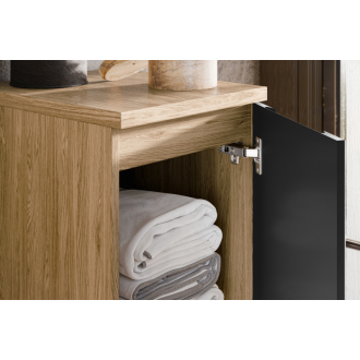 Comad LUXOR BLACK 81-30-1D Doplnková skrinka 30cm